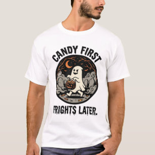 Halloween Candy Frights Night T-Shirt