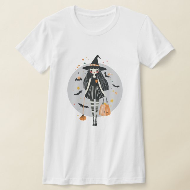 Halloween Candy Girl  T-Shirt (Laydown)