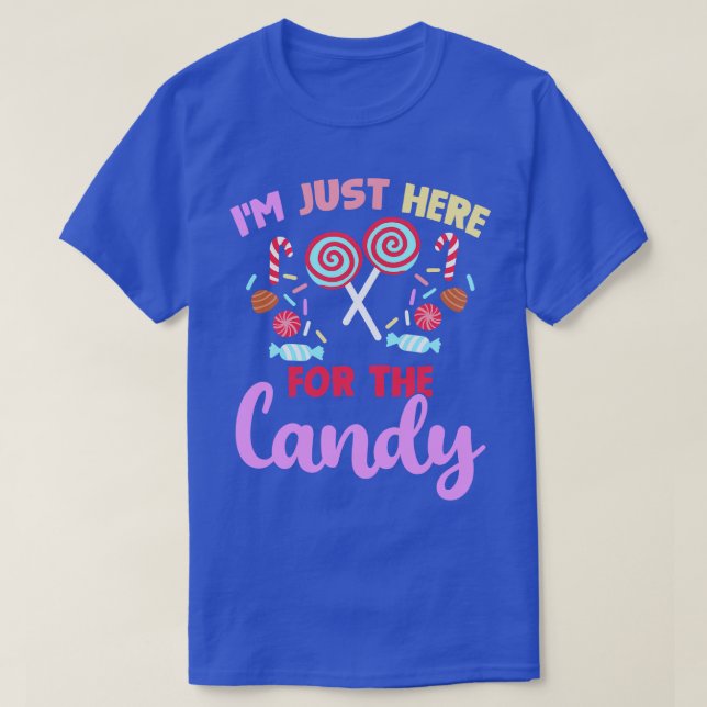 Halloween Candy Halloween Party T-Shirt (Design Front)