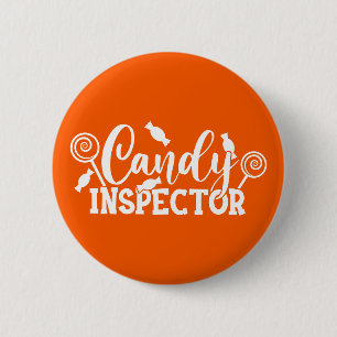 Halloween Candy Inspector 6 Cm Round Badge
