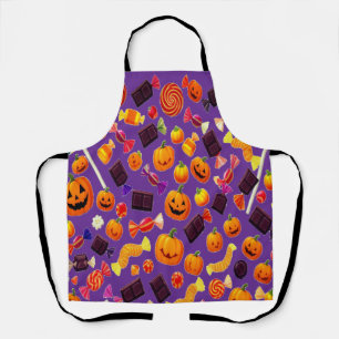 Halloween Candy Kitchen Board Apron