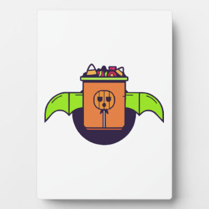 Halloween Candy Plaque