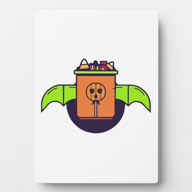 Halloween Candy       Plaque (Front)