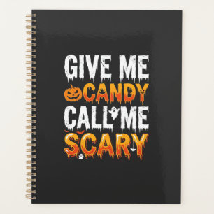 Halloween Candy Scary Ghost Design_1 Planner