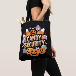 Halloween Candy Security Tote Bag