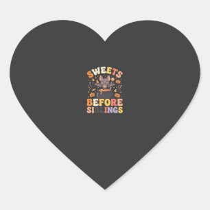 Halloween Candy Sibling Swap Heart Sticker