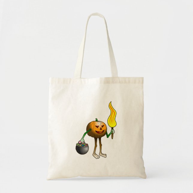 Halloween Candy Tote Bag (Front)