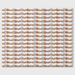 halloween candy wrapping paper
