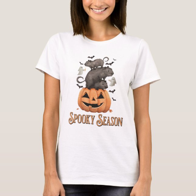 Halloween Capybara T-Shirt (Front)