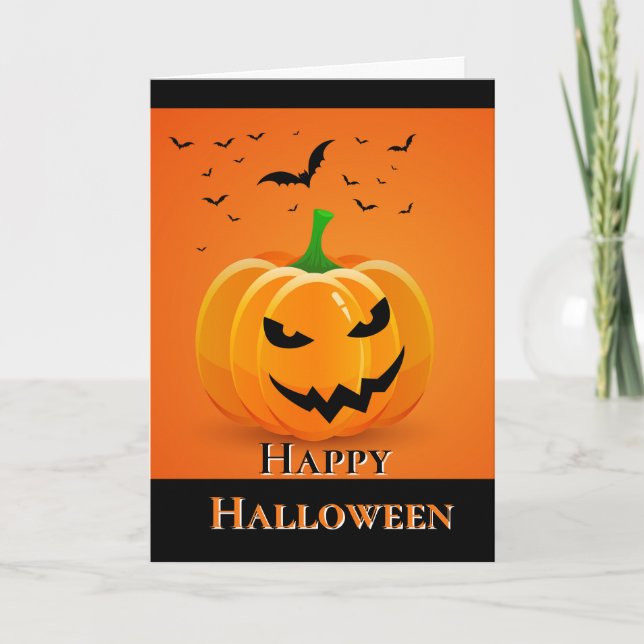 Halloween Card (Front)