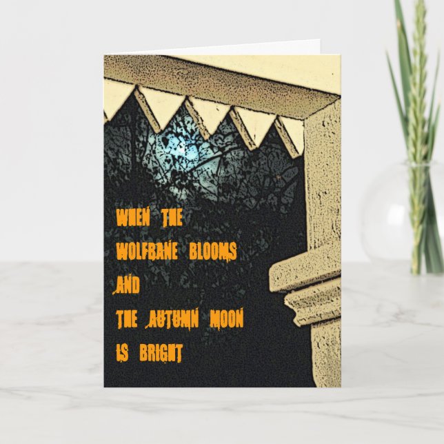 Halloween Card (Front)