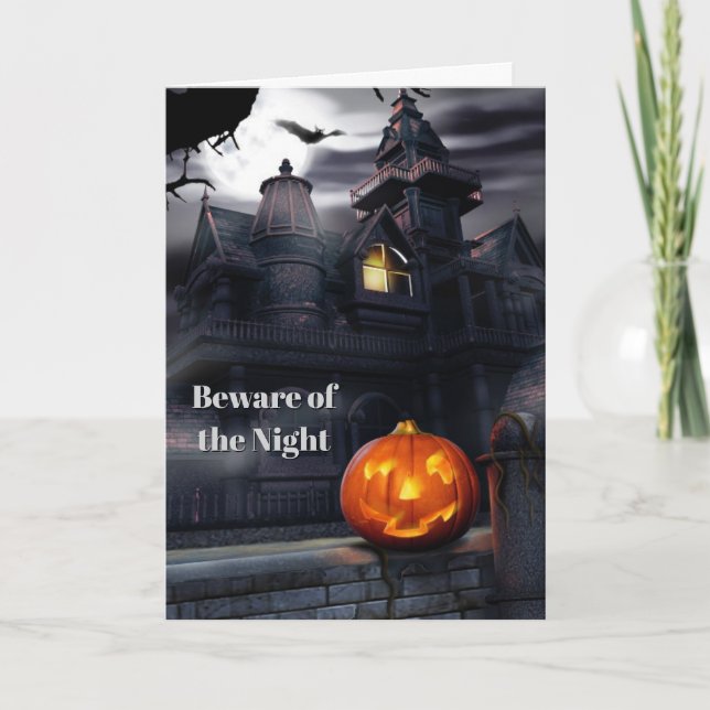 Halloween Card (Front)