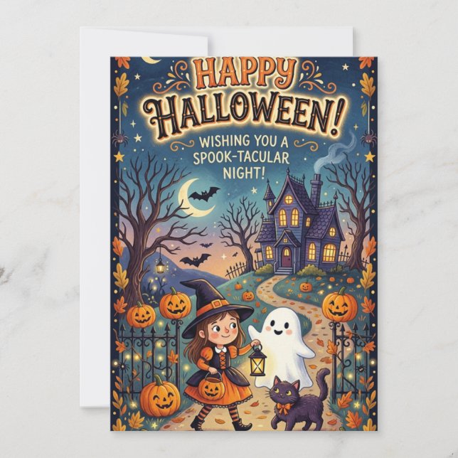 Halloween Card  (Front)
