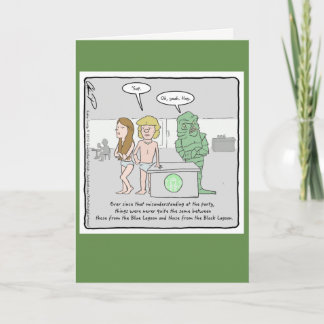 Halloween Card: Creature Card