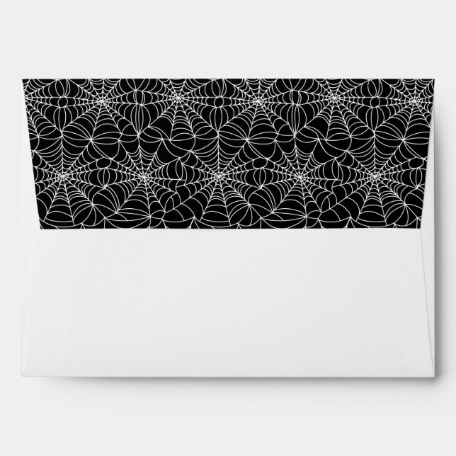 Halloween Card Envelope (Back (Top Flap))