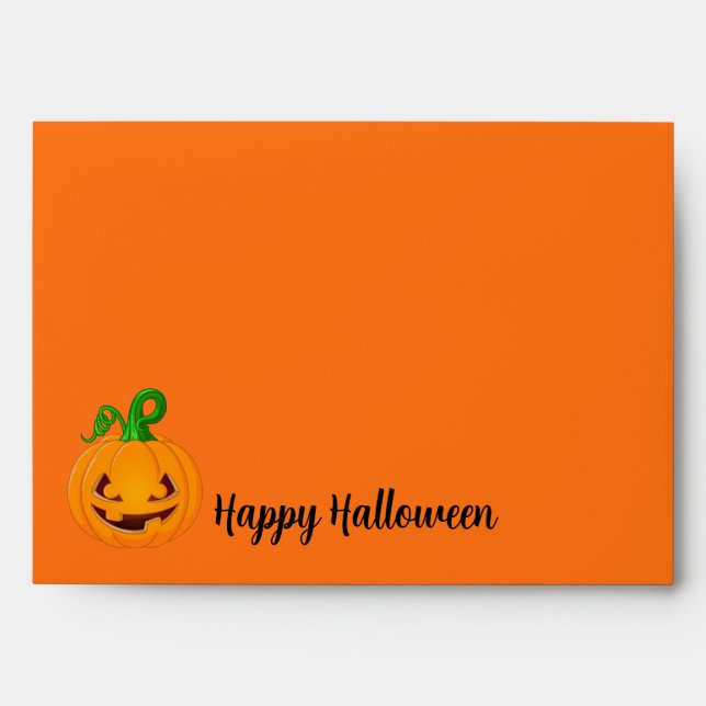 Halloween Card Envelope  (Front)