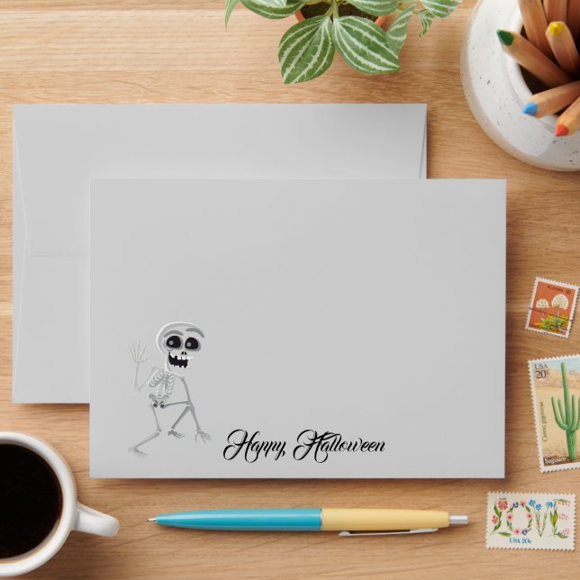Halloween Card Envelope  (Desk)