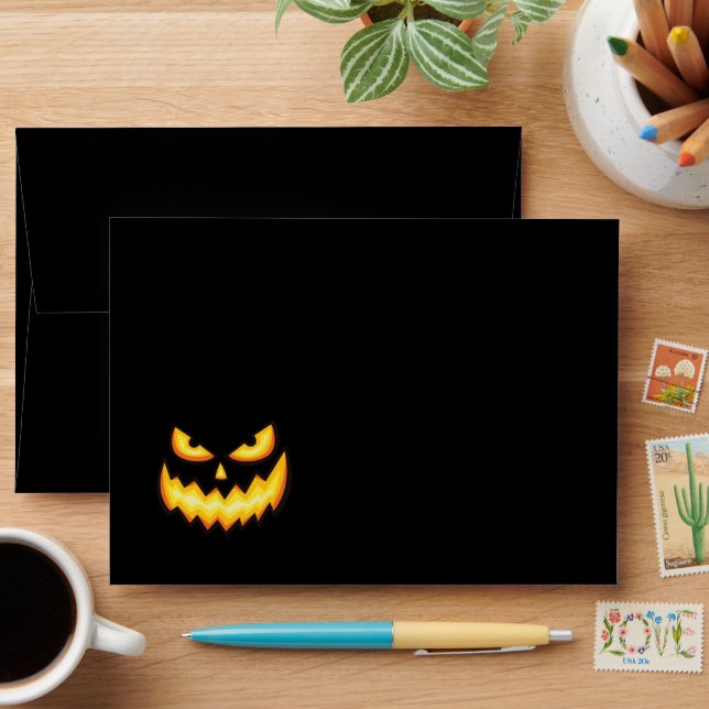 Halloween Card Envelope  (Desk)