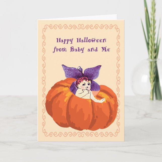 Halloween Card from Baby & Me (Front)