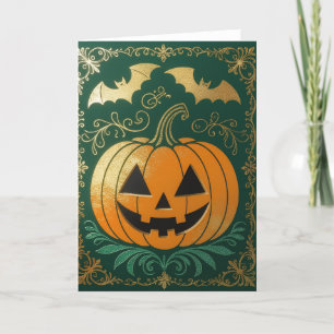 Halloween Card, Happy Halloween, Happy Halloween,  Thank You Card