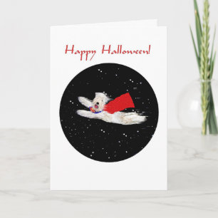 Halloween Card:  Superdog Card