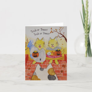 Halloween Card "Trick or Treat"