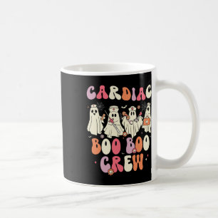 Halloween Cardiac Boo Crew Nurse Ghost Cute Health Coffee Mug