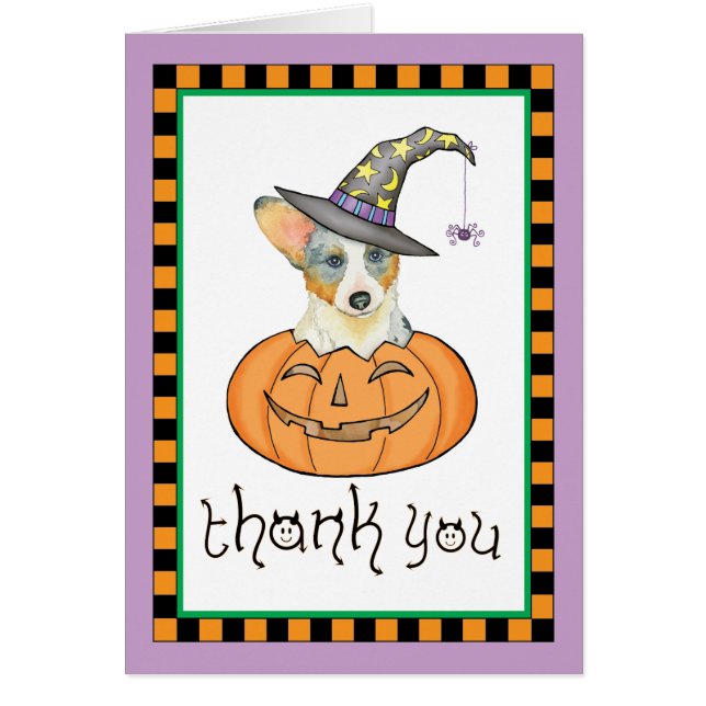 Halloween Cardigan Welsh Corgi (Front)