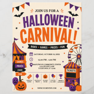 Halloween Carnival Flyer