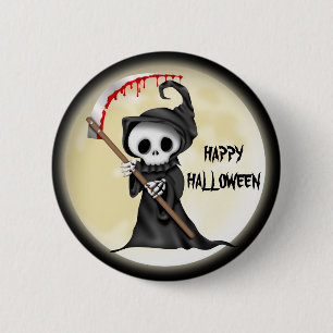 Halloween Cartoon button