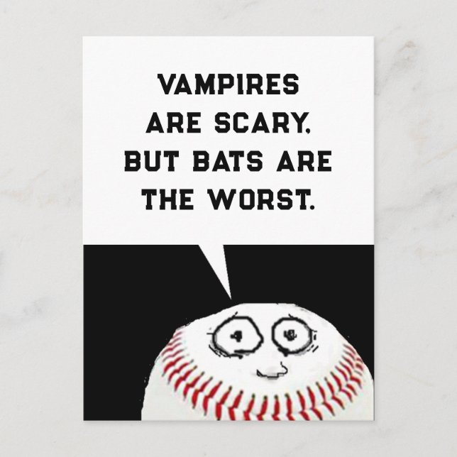 Halloween Cartoon Postcard (Front)