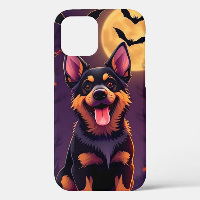 Halloween cartoon-style dog Case-Mate iPhone case (Back)