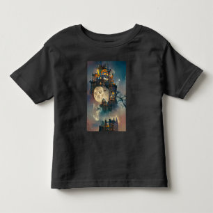 Halloween Castle, Happy Halloween, Japanese Art Toddler T-Shirt