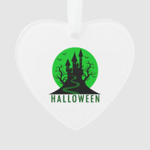 HALLOWEEN CASTLE ORNAMENT