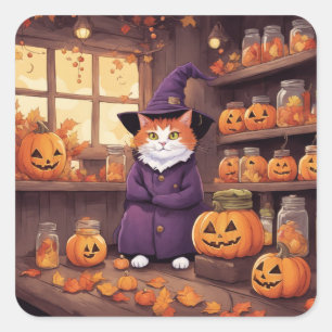 halloween cat #2 stickers