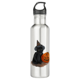 halloween cat                710 ml water bottle
