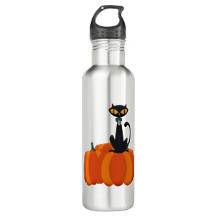 Halloween Cat    710 Ml Water Bottle