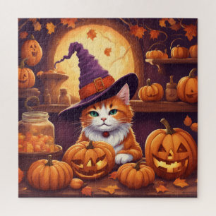 halloween cat #7 puzzle