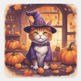 halloween cat #8 stickers