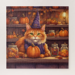 halloween cat #9 puzzle