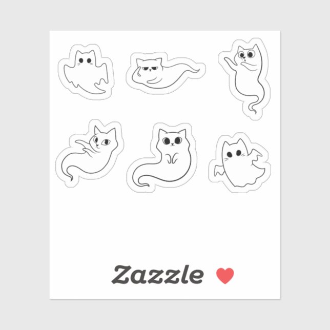 Halloween cat boo (Sheet)