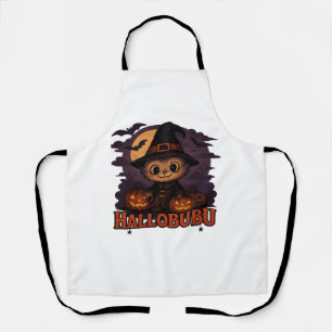 Halloween  Cat  Boo  Illustration Classic T-Shirt Apron
