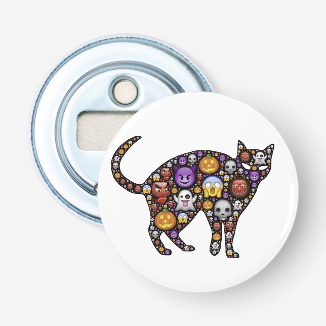 HALLOWEEN CAT BOTTLE OPENER (Front)