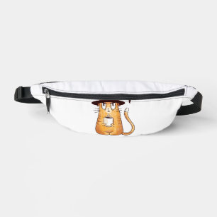 Halloween cat bum bags