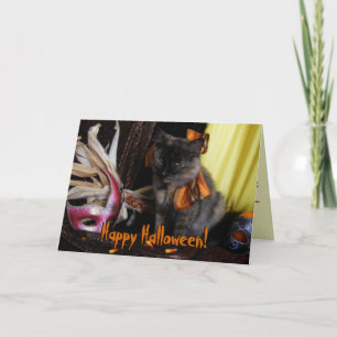 Halloween Cat Card