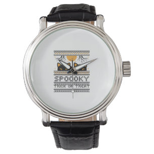 Halloween-Cat Eyes Spooky Trick or Treat Trendy Gr Watch