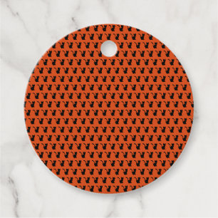 halloween cat favour tags