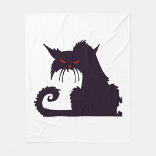 Halloween Cat                               Fleece Blanket