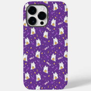 Halloween Cat Ghost iPhone 14 Pro Max Case