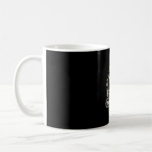 Halloween Cat Ghost Magic Coffee Mug